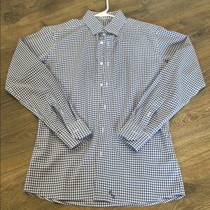State & Liberty Men's Blue Checkered Shirt